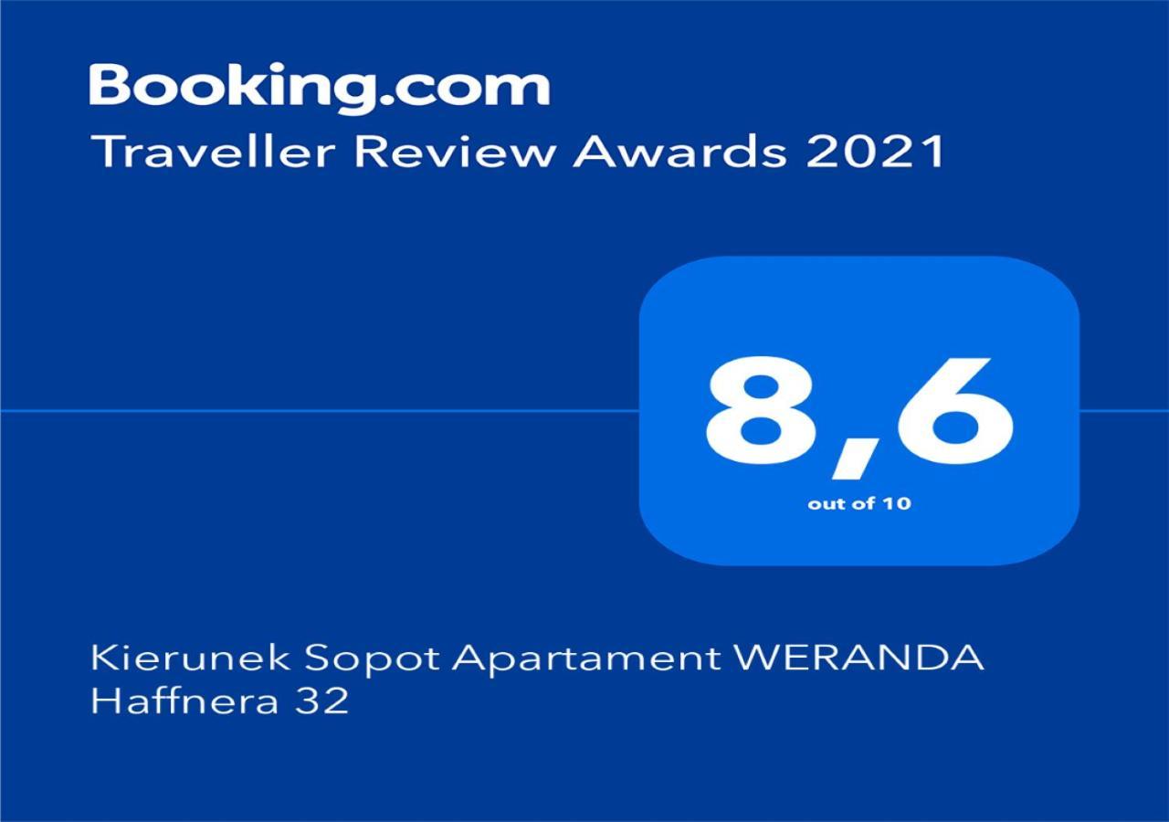 Kierunek Sopot Apartament Weranda Haffnera 32 Extérieur photo