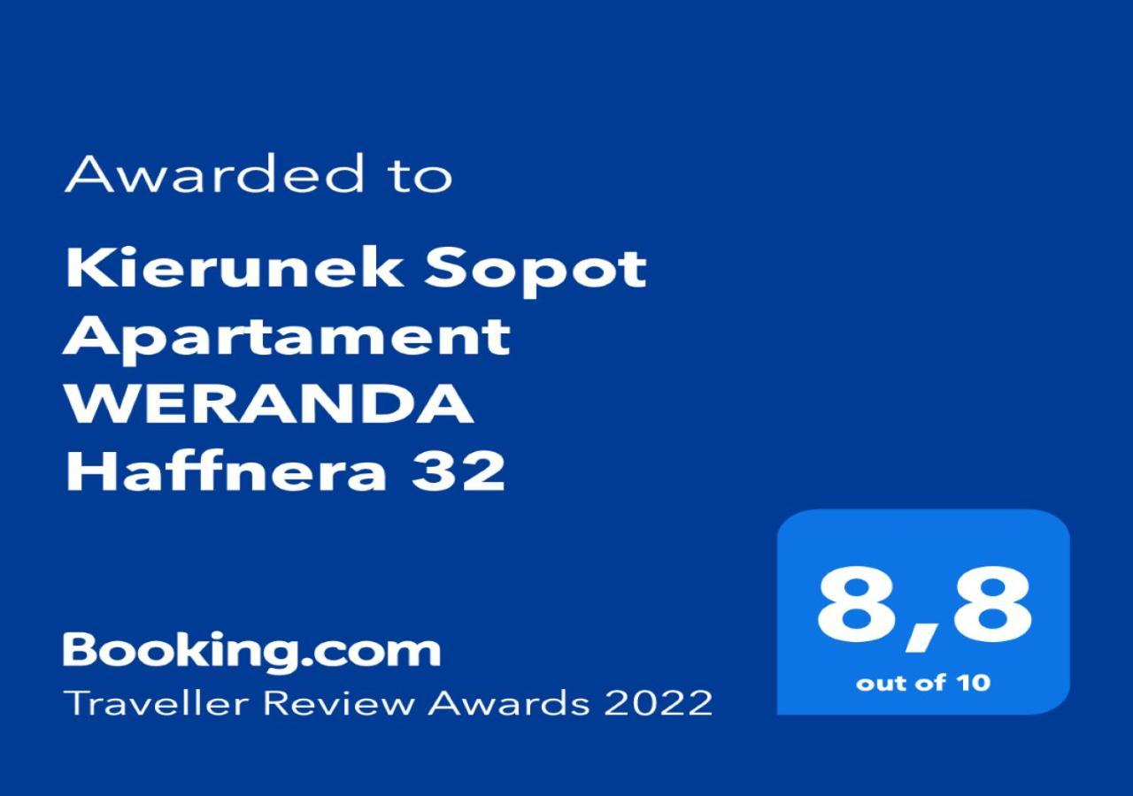 Kierunek Sopot Apartament Weranda Haffnera 32 Extérieur photo